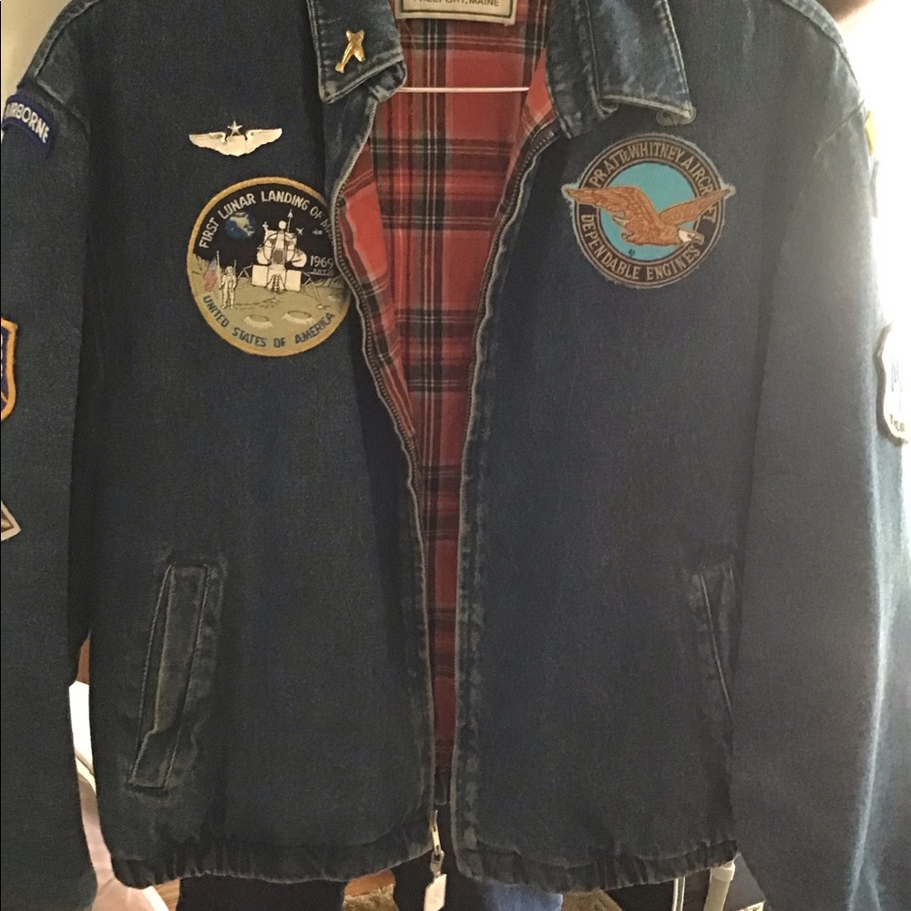 Heavyweight lined jean jacket